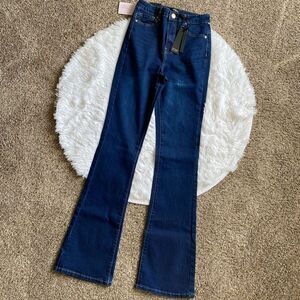 Nina Rossi Jeans Bootcut Long High Rise New Women’s Size 5